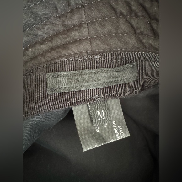 Prada technical nylon linea rossa bucket hat - Picture 7 of 9